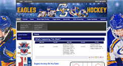 Desktop Screenshot of eagleshockeyclub.org